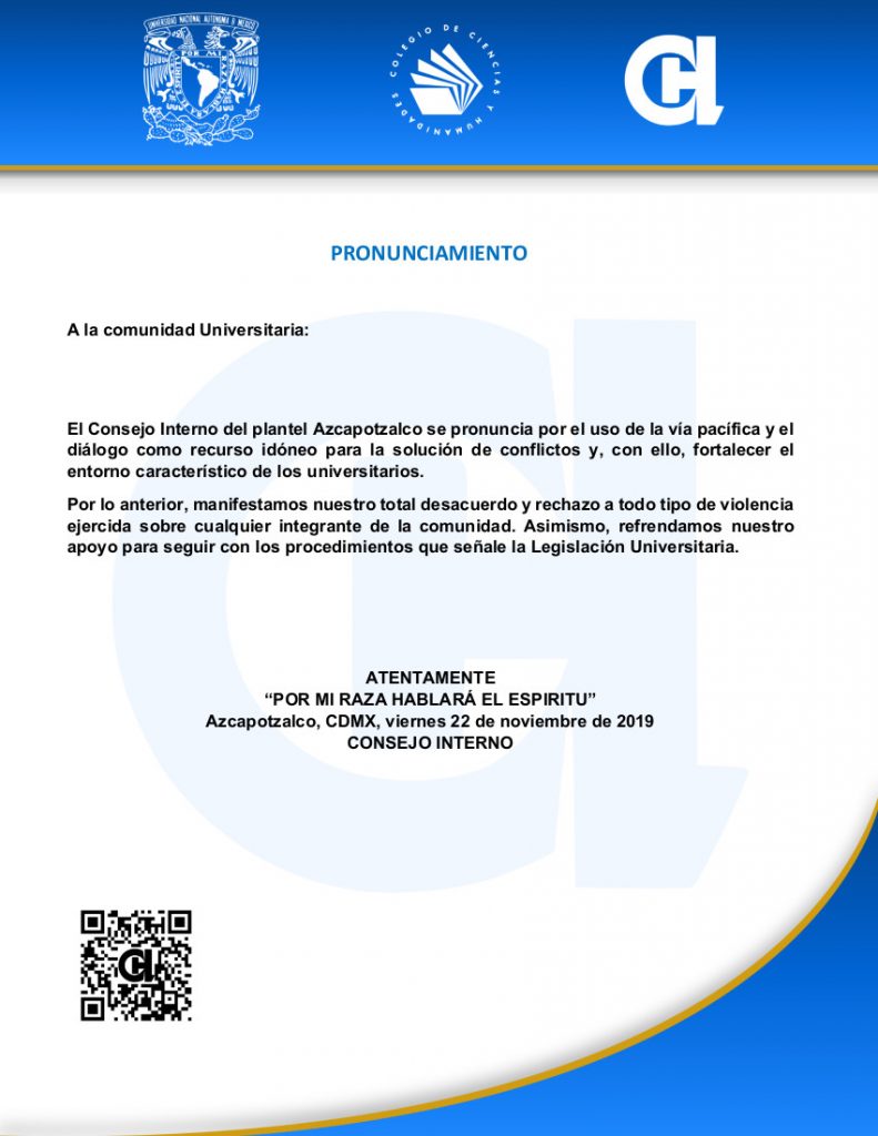 pronunciamiento