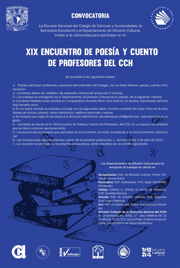 Cartel Poesía y Cuento